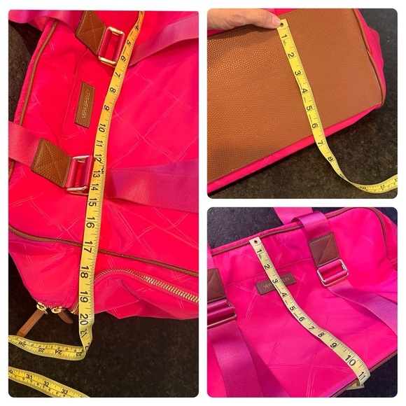 VERA BRADLEY LIGHTEN UP PREPPY POLLY YOGA SPORT BEACH GYM EXERCISE BAG - Picture 13 of 16